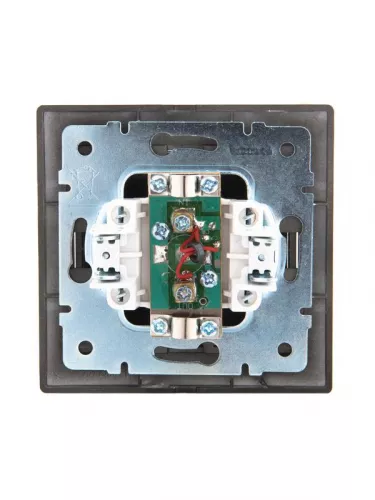 Розетка TV СП Мира проходная черн. бархат LEZARD 701-4242-129 фото 4 Розетка TV СП Мира проходная черн. бархат LEZARD 701-4242-129 фото 4