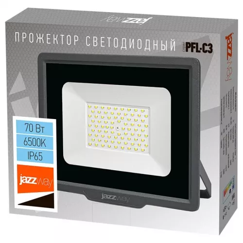 Прожектор PFL-C3 70Вт 6500К IP65 JazzWay 5023604 фото 5