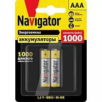 Аккумулятор 94 462 NHR-1000-HR03-BP2 (блист.2шт) Navigator 94462