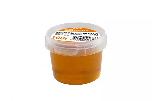 Канифоль сосновая, марка "А", 100 г, банка, серия "Алмаз" TDM