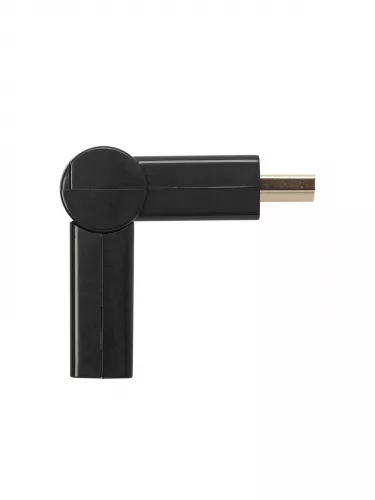 Переходник "АВП 5" штекер HDMI - гнездо HDMI поворотный на 180 градусов, позолоченные контакты, TDM фото 4