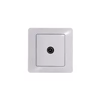 Механизм розетки TV 1-м СП Glossa проходной 4DB бел. SchE GSL000192