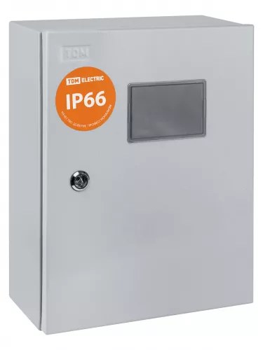 ЩУ-1ф/1-0-12 IP66 (ЩУРН-1/12 IP66) (395х310х165) TDM фото 2