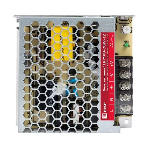 Блок питания 12В MPS-75W-12 PROxima EKF mps-75w-12 фото 3