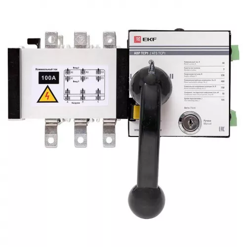Устройство АВР ТСР1 3п 100А 230В PROxima EKF ats-tsr1-100A-3p-pro фото 14