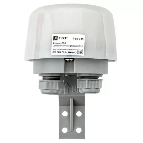 Фотореле PS-5 15А 3300Вт IP66 PROxima EKF fr-ps-5-15 фото 4 Фотореле PS-5 15А 3300Вт IP66 PROxima EKF fr-ps-5-15 фото 4