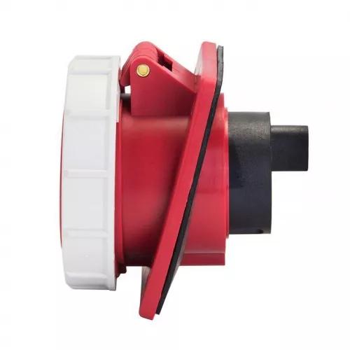 Розетка стационарная внутренняя угловая 4142 3Р+РЕ 16А 380В IP67 PROxima EKF ps-4142-16-380 фото 2