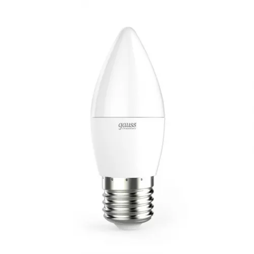 Лампа светодиодная Elementary Candle E27 8Вт 4100К Gauss 33228 фото 3