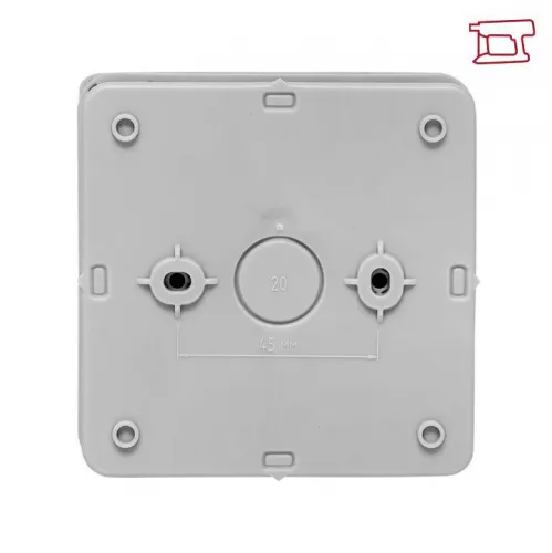 Коробка распаячная КМР-030-035 пылевлагозащ. 80х80х50 без мембранных вводов PROxima EKF plc-kmr-030-035 фото 2 Коробка распаячная КМР-030-035 пылевлагозащ. 80х80х50 без мембранных вводов PROxima EKF plc-kmr-030-035 фото 2