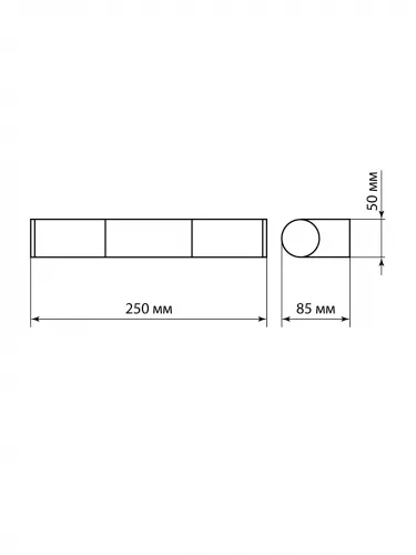 Светильник LED CH-П 5Вт, 4000 К, IP44, Камбрия-2, хром TDM фото 8