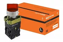 Переключатель BK 2465 2 положения красный 1з+1р TDM