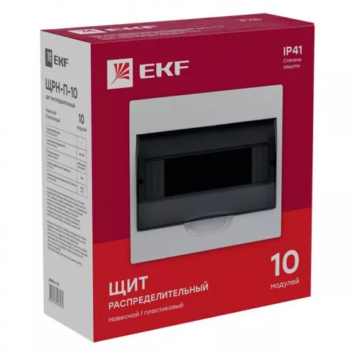 Щит ЩРН-П-10 IP41 EKF pb40-n-10 фото 4 Щит ЩРН-П-10 IP41 EKF pb40-n-10 фото 4