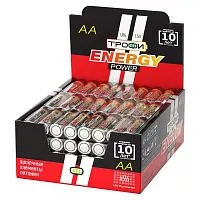Элемент питания алкалиновый LR6-4S promo-box (уп.4шт) Трофи Б0017350