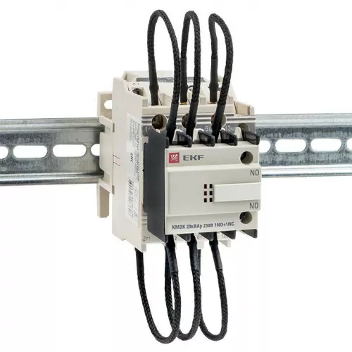 Контактор для конденсатора КМЭК 20квар 230В 2NО+1NC PROxima EKF ctrk-s-43-20-230 фото 5