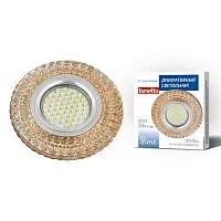 Светильник встраиваемый FAMETTO DLS-F131 GU5.3 CHROME/GOLD Fiore (UL-00003239)