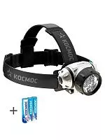 Фонарь H7LED 7хLED 3хAAA(R03) налобный Космос KOC-H7-LED