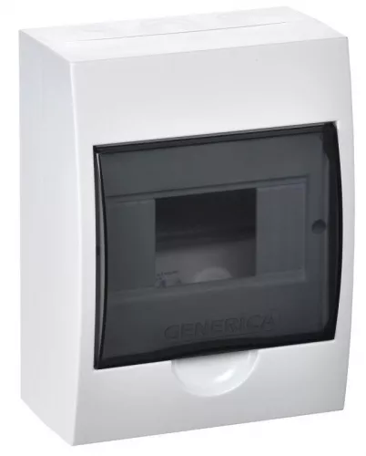 Бокс ЩРН-П-6 мод. навесной пластик IP41 GENERICA IEK MKP12-N-06-41-G