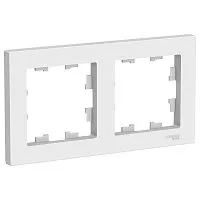Рамка 2-м AtlasDesign универс. бел. SchE ATN000102