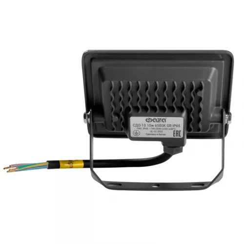 Прожектор СДО-10 10Вт 6500К GR IP65 230И ФАZА 5032033 фото 3