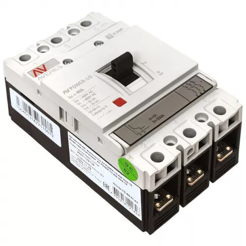 Выключатель автоматический 3п 40А 35кА AV POWER-1/3 TR AVERES EKF mccb-13-40-TR-av фото 9