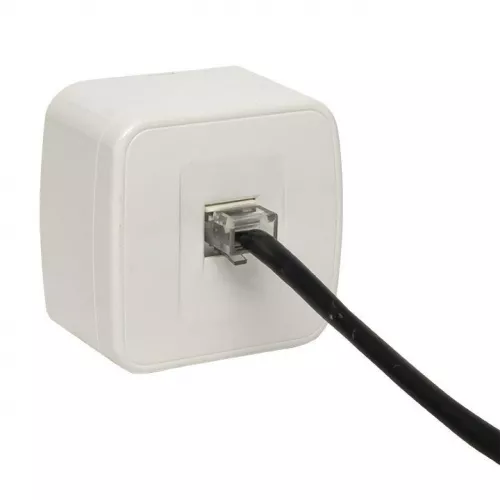 Розетка телефонная 1-м ОП Минск Phone бел. Basic EKF EGT01-034-10 фото 8