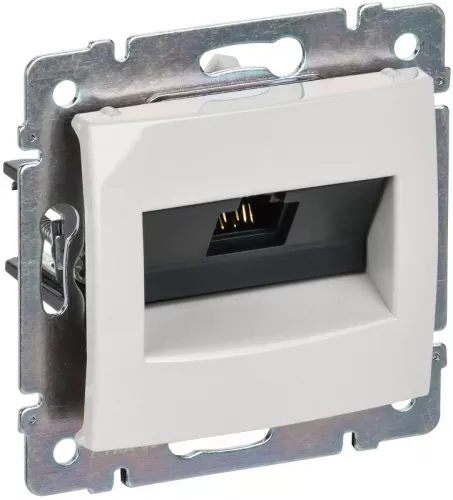 Механизм розетки комп. 1-м СП Valena RJ45 бел. (DIY-упак.) Leg 694286