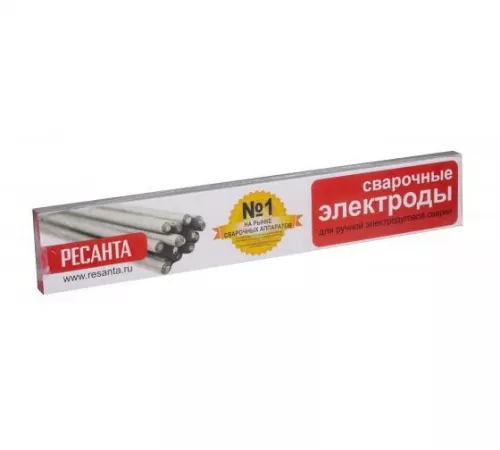 Электрод для ручной дуговой сварки МР-3 Ф3.0 (1кг) Ресанта 71/6/20 Электрод для ручной дуговой сварки МР-3 Ф3.0 (1кг) Ресанта 71/6/20