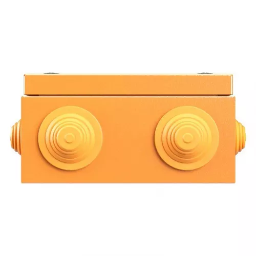 Коробка ответвительная FS 150х150х80мм 6р 450В 20А 10кв.мм нерж. контакт с каб. вводами и клеммн. IP66 сталь. DKC FSK31610 фото 2