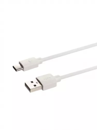 Дата-кабель, ДК 5, USB - USB Type-C, 1 м, белый, TDM фото 3