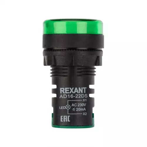 Матрица светодиодная AD22-230 В зел. Rexant 36-4741 фото 3 Матрица светодиодная AD22-230 В зел. Rexant 36-4741 фото 3