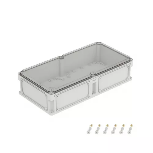 Корпус пластиковый 600х300х146 IP67 (крыш. 21прозр.) проб. фланцы DKC 563211