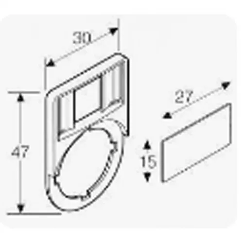 Держатель маркировки LH (20х25мм) Rexant 36-9010 фото 5