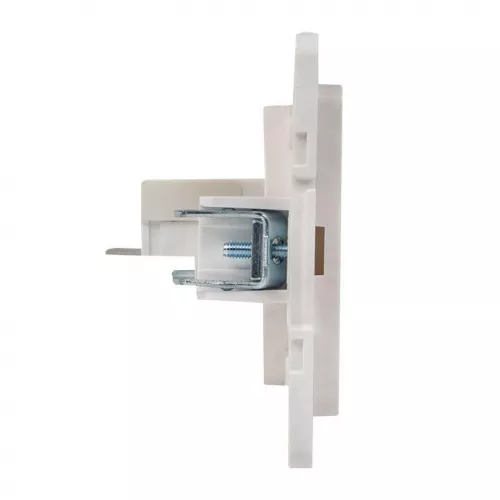 Механизм розетки RJ-45 1-м Стокгольм бел. PROxima EKF EYK01-035-10 фото 3