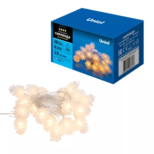 ULD-S0280-020/DTA WARM WHITE IP20 PINE CONES ULD-S0280-020/DTA WARM WHITE IP20 PINE CONES