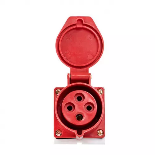 Розетка наружн. уст. 16А 3P+PE IP44 (114) EKF ps-114-16-380 фото 4