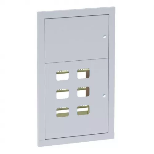 Щит этажный ЩЭ 6кв. без слаботочного отсека (1010х650х160) IP31 PROxima EKF mb10-v-6r фото 3