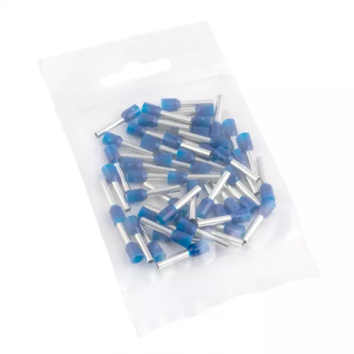 Наконечник штыревой втулочный изол. НШвИ 2.5-12 (уп.50шт) EKF nhvi-2.5-12 фото 3