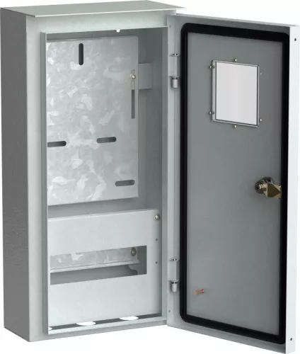 Корпус металлический ЩУРн-3/9зо IP54 коттеджный IEK MKM34-N-009-54-ZO Корпус металлический ЩУРн-3/9зо IP54 коттеджный IEK MKM34-N-009-54-ZO