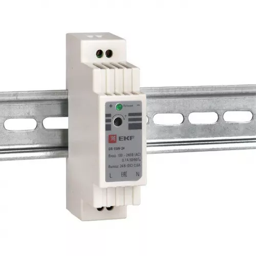 Блок питания 24В DR-15W-24 PROxima EKF dr-15w-24 фото 5 Блок питания 24В DR-15W-24 PROxima EKF dr-15w-24 фото 5