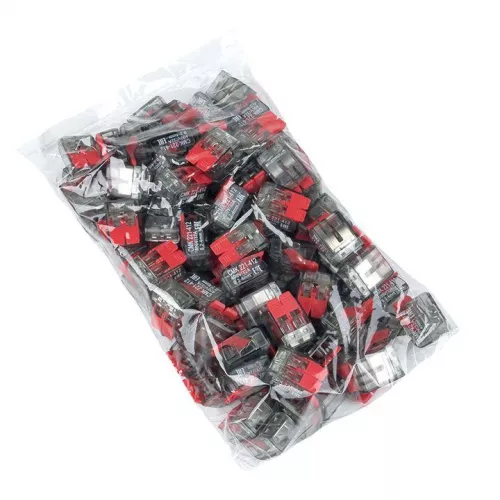 Клемма СМК 221-412 2 отверстия 0.2-4.0кв.мм (уп.100шт) PROxima EKF plc-smk-221-412 фото 2