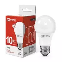 Лампа светодиодная LED-A60-VC 10Вт 230В E27 4000К 900Лм IN HOME 4690612020211
