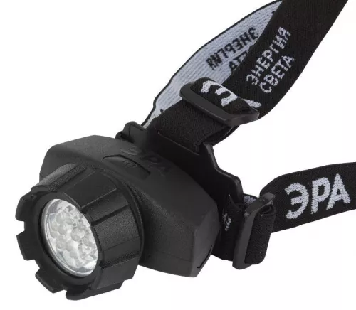 Фонарь GB-604 налобный 18хLED 3хAAA 4 реж. черн. блист. ЭРА Б0031384 Фонарь GB-604 налобный 18хLED 3хAAA 4 реж. черн. блист. ЭРА Б0031384