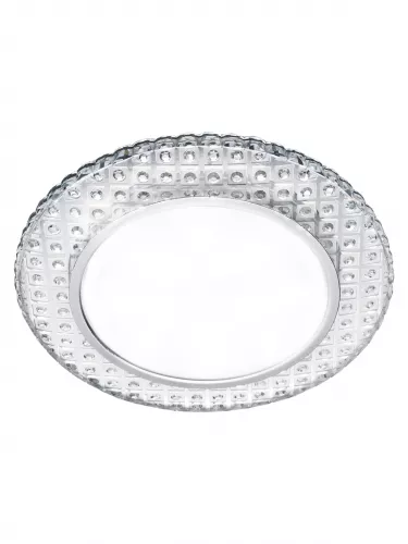 Светильник встраиваемый СВ 03-17 GX53 230В LED подсветка 5 Вт зеркальный/хром TDM фото 2