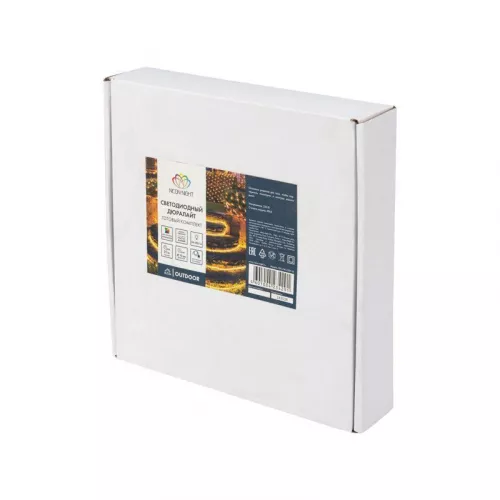 Шнур светодиодный Дюралайт фиксинг 2Вт 24LED/м мульти (RYGB) 20м Neon-Night 121-329-20 фото 4