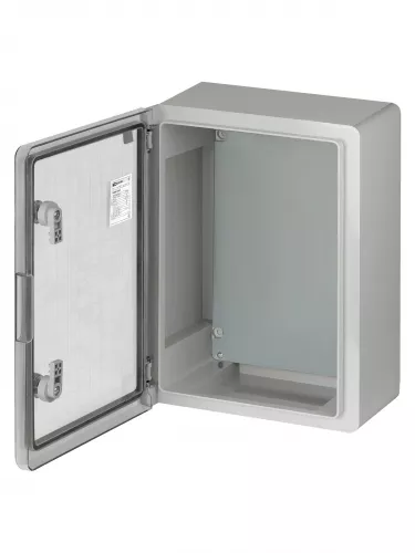 Бокс пластиковый ЩМП-0-3, прозр., крышка ABS, IP65, -45 до +75 С, навесной, (400x300x170) TDM фото 3