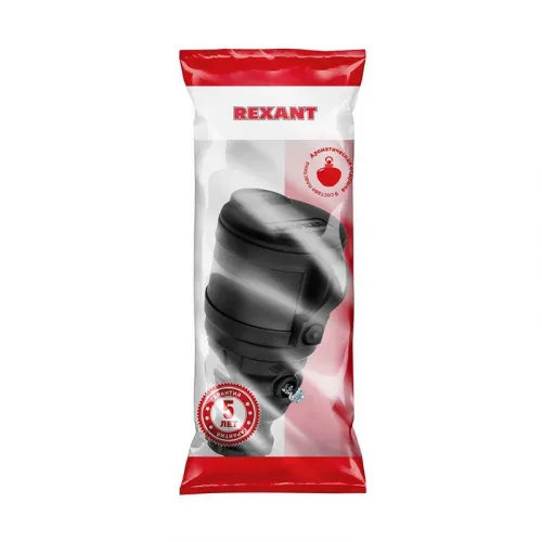 Розетка переносная влагозащ. с крышкой с/з 16А IP44 каучук Rexant 111-004 фото 5
