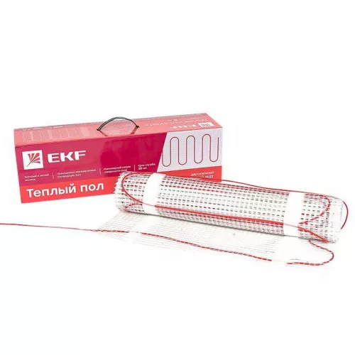 Комплект "Теплый пол" (мат) двухжил. "Уют" 3кв.м 450Вт Proxima EKF nm2-450-3 фото 4
