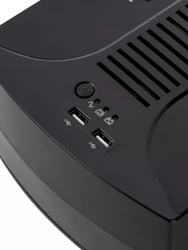 Источник бесперебойного питания ИБП 850 ВА 6 розеток +2USB TDM фото 5