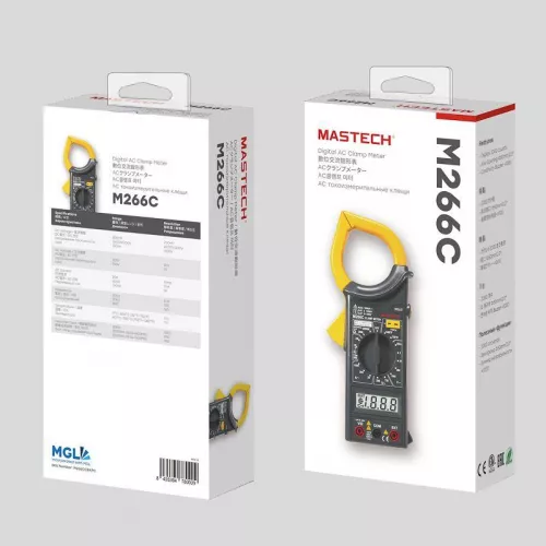 Клещи токовые M266C Mastech 13-1303 фото 6 Клещи токовые M266C Mastech 13-1303 фото 6