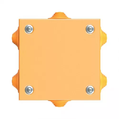 Коробка ответвительная FS 150х150х80мм 6р 450В 20А 10кв.мм нерж. контакт с каб. вводами и клеммн. IP66 сталь. DKC FSK31610 фото 4